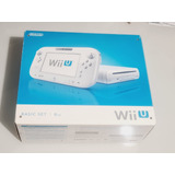 Nintendo Wii U 8g Basic Set Branco Japones Completo