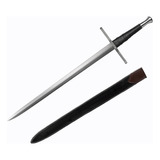 Espada De Caballero Medieval Afilada En Acero 1095, 91cm