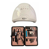 Kit Profesional De Manicura Y Pedicura Con Secador Uv