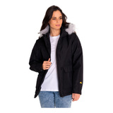 Chaqueta Mujer Mediumweight Insulated Hooded Negro Cat