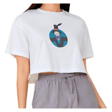 Camiseta Ghibli El Castillo Ambulante Nabo Crop Top