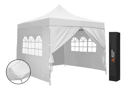 Carpa Toldo Plegable 3 X 3 M Serie Premium+ Paredes + Maleta