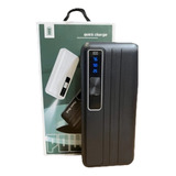 Power Bank Bateria Externa 20000 Mah 3 Puertos Usb Portatil Color Negro