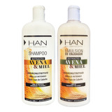 Shampoo + Enjuague Han Avena Y Miel X 500ml