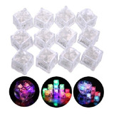 230 Cubos Hielo Luz Led Sumergible Cambio De Color Automatic