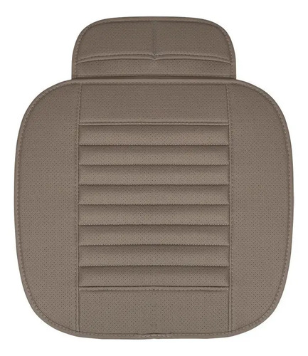 Carbón Bambú Transpirable Cuero Cubre Asiento Universal Auto