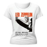 Remera Led Zeppelin Conciertos Liverpool Dama