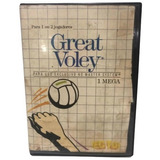 Jogo Great Voley Original - Master System