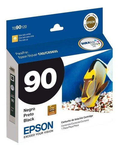 Tinta Epson 90n Original Negr C92 Cx5600 T20 T21 Tx100 Tx110