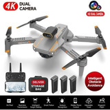 Drone De Larga Duración Con Cámara Dual 4k De 2,4 Ghz Y