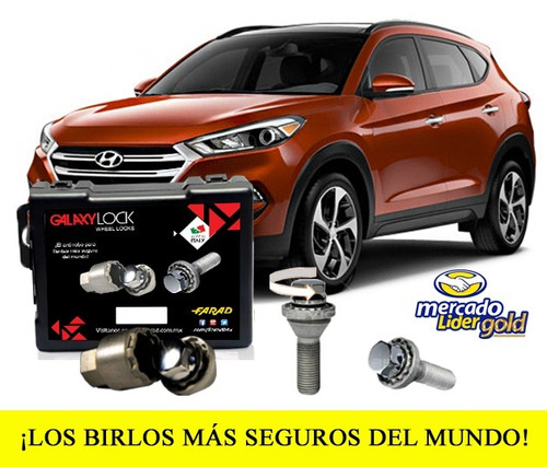 Birlos Seguridad Galaxylock Hyundai Tucson Limited Garantia
