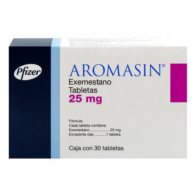 Aromasin Grageas 25 Mg, 30 Grageas | Envío gratis
