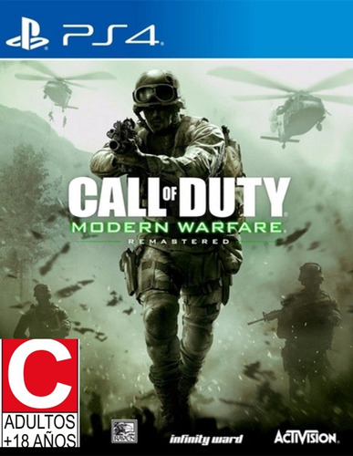 Call Of Duty: Modern Warfare Remasterizado, Playstation 4
