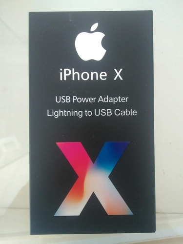 Cubo Cargador Y Cable Apple Original 5w Para iPhone Y iPad