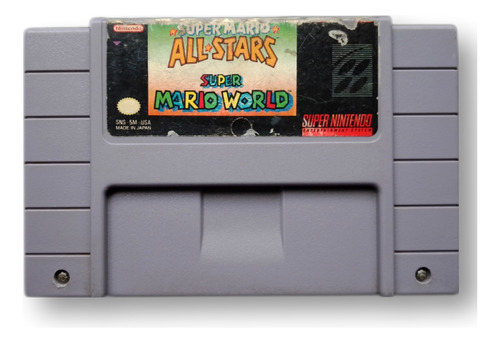 Super Mario All Stars + Super Mario World Snes Original