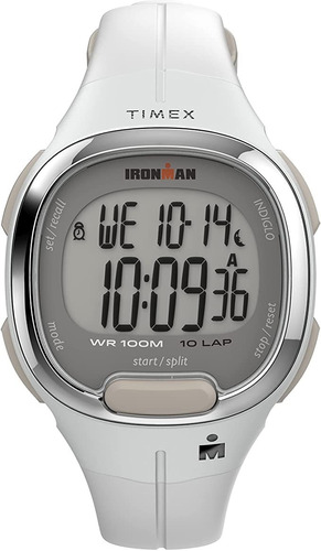 Reloj Mujer Timex Ironman Con Luz 33 Mm Wr 100m Tw5m478009j