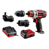 Taladro Inalámbrico Einhell 12v Batería Cargador + Cabezales