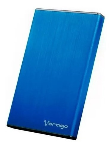 Carcasa Case Disco Duro 2.5 Usb Hdd-102 Azul Vorago Full