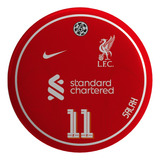 Time De Botão Liverpool 23/24 Uniforme 1 Personalize