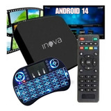 Tv Box Android 14 - 512gb Ram + Mini Teclado + Brinde Extra