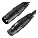 Cable Xlr Para Microfono O Señal Dmx Uso Rudo De 10 Metros