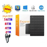 Hd Externo Seagate 1tb 1000gb Usb 3.0 Notebook Xbox Ps4 Ps5 Cor Preto-1tb