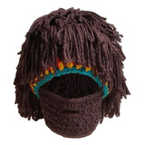 Gorro De Punto Gorros Con Barba De Punto Gorro Hecho A Mano