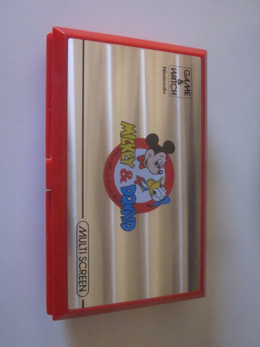 Nintendo Game And Watch 1982 Mickey & Donald Excelente!!