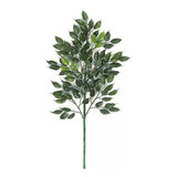 Ramo Hojas Verdes Varilla Grande 150 Cms Ficus Artificial