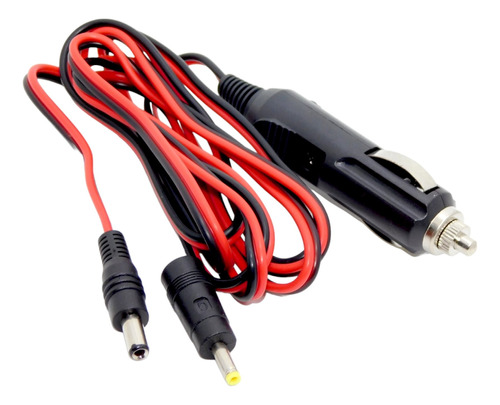 Cargador Dvd Portatil 12v  Para Auto  Pin Fino /grueso