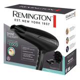 Secador Remington Shine Therapy Color Negro