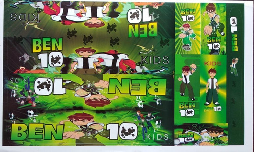 Adesivos Colante Infantil Ben 10