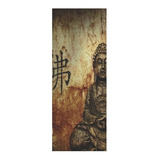 Adesivo Decoração De Porta Buda Budismo #02