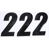 Dcor Number Pack Universal Mx Motocross Atv 2 Black Size Lrg