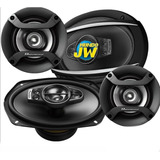 Combo De 4 Parlantes Pioneer 6990 S 6x9 + 1634 De 6 1/2