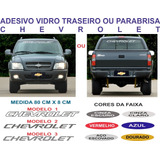 Adesivo Chevrolet Parabrisa Ou Vidro Traseiro  S10 Blazer Gm