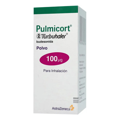 Pulmicort Turbuhaler 100 Mcg, 1 Dispositivo Inhalador 200 Dosis | Meses sin interés