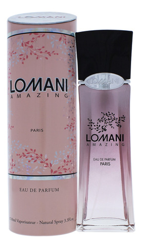 Lomani Amazing De Lomani Para Mujer, Spray Edp De 3.3 Onzas