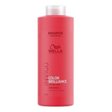 Shampoo Wella Brilliance Invigo 1000 Ml Protección De Color