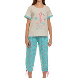 Pijama Cotton Estampado Sea Horse Lady Genny