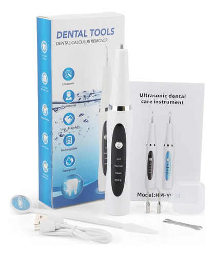 Escariador Dental Ultrasónico, Kit De Limpieza Bucal, Sarro