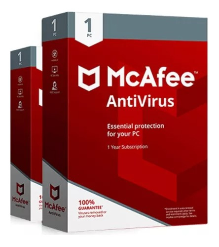 Mcafee Antivirus 1 Dispositivo 1 Ano Envio Imediato