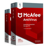 Mcafee Antivirus 1 Dispositivo 1 Ano Envio Imediato