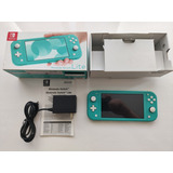 Nintendo Switch Lite Turquesa +chip+ 256gb + 120juegos +caja