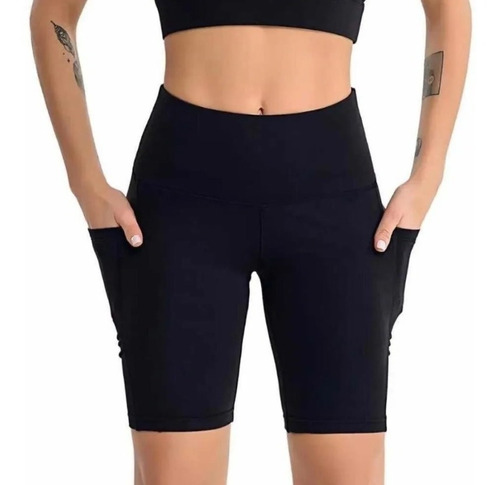 Short Deportivo Gym Correr Licra Súper Calidad Bolsa Cel Xsh