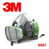 Kit Respirador Media Cara Mod. 6200 Y Par De Filtros 6004 3m
