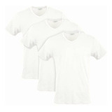 Gildan Camisetas Elásticas De Algodón Para Hombre, Paquete Color Blanco