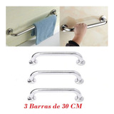 Pack De 3 Manillas (barra) Seguridad Baño Ducha Envio Gratis