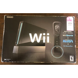 Consola Nintendo Wii Negro