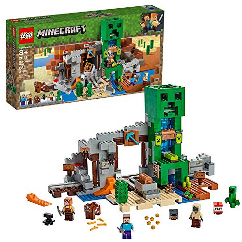 Kit De Construcción Lego Minecraft La Mina Creeper 21155
